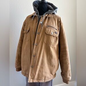 Dickies Tan Work Jacket with Hood